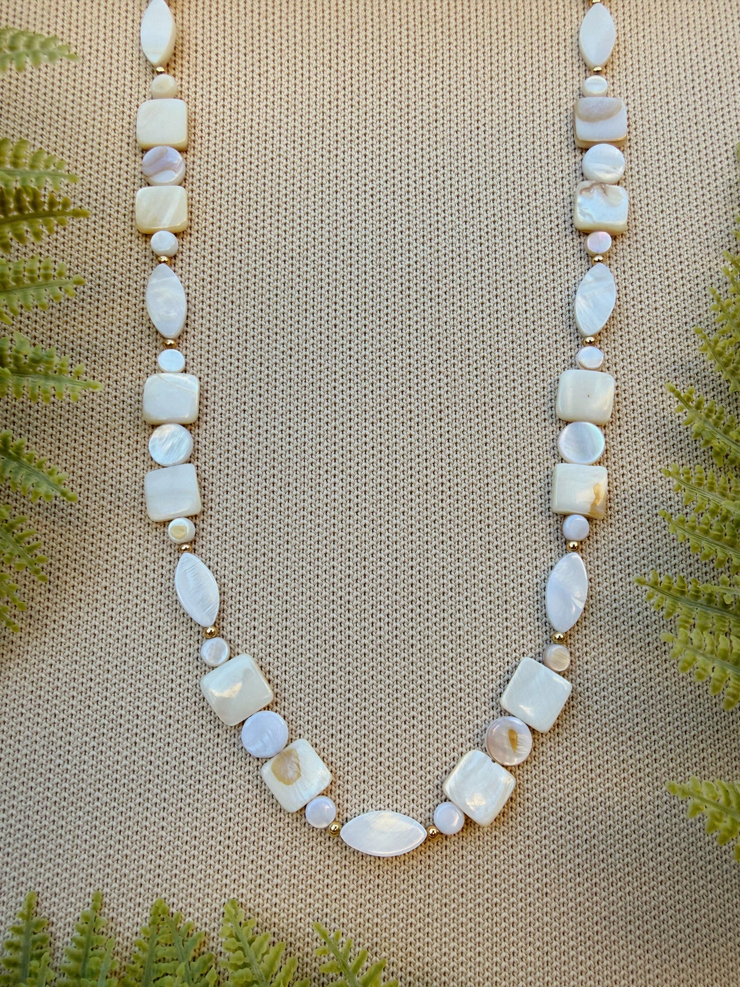 Pearl Mosaic Necklace
