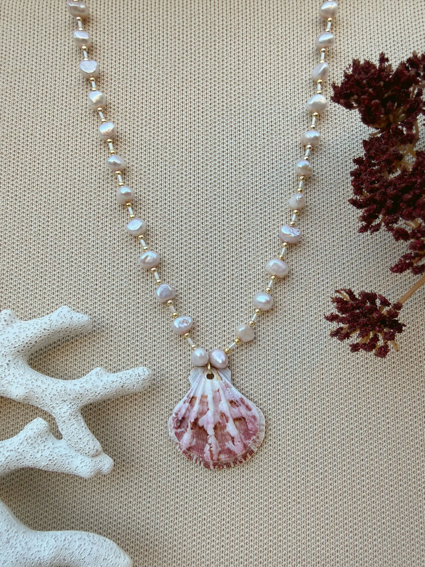 Ocean Prayer Necklace
